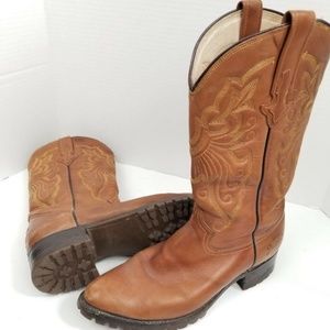 Bota Jaca Men Size 9.5 EE Leather Tan Boots